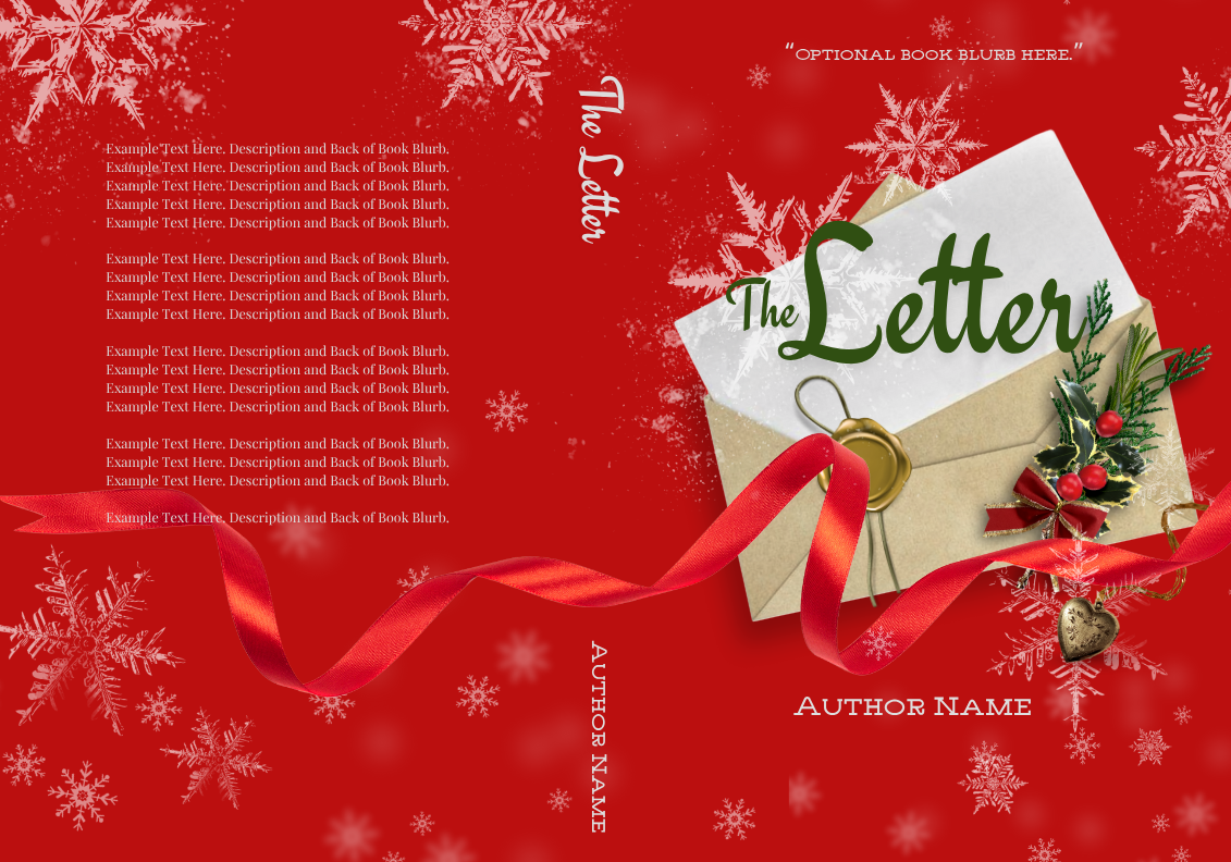 The Letter Book Cover Template