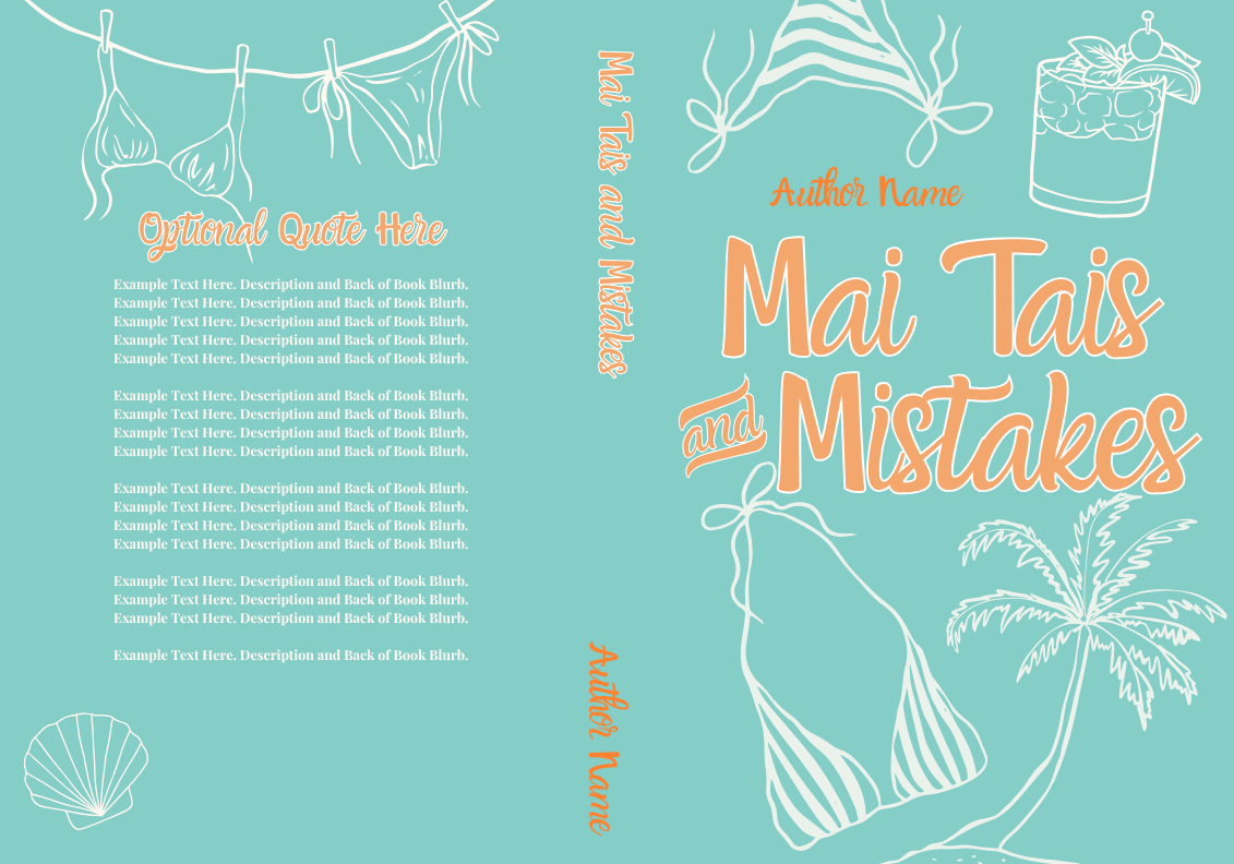 Summer Romance Book Cover Template