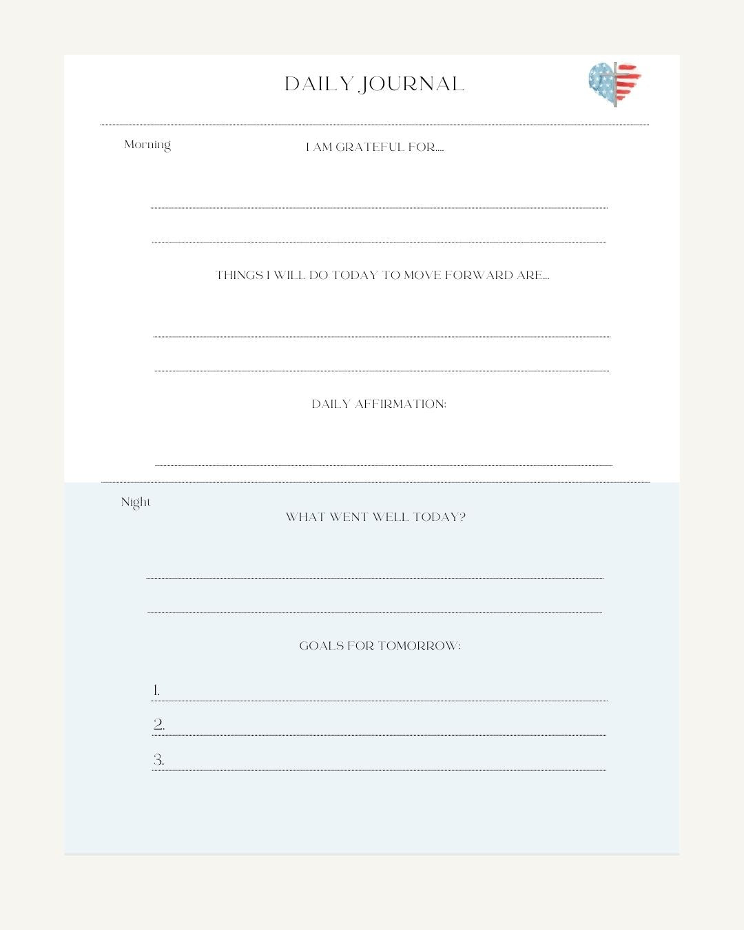 Faith & Freedom Planner