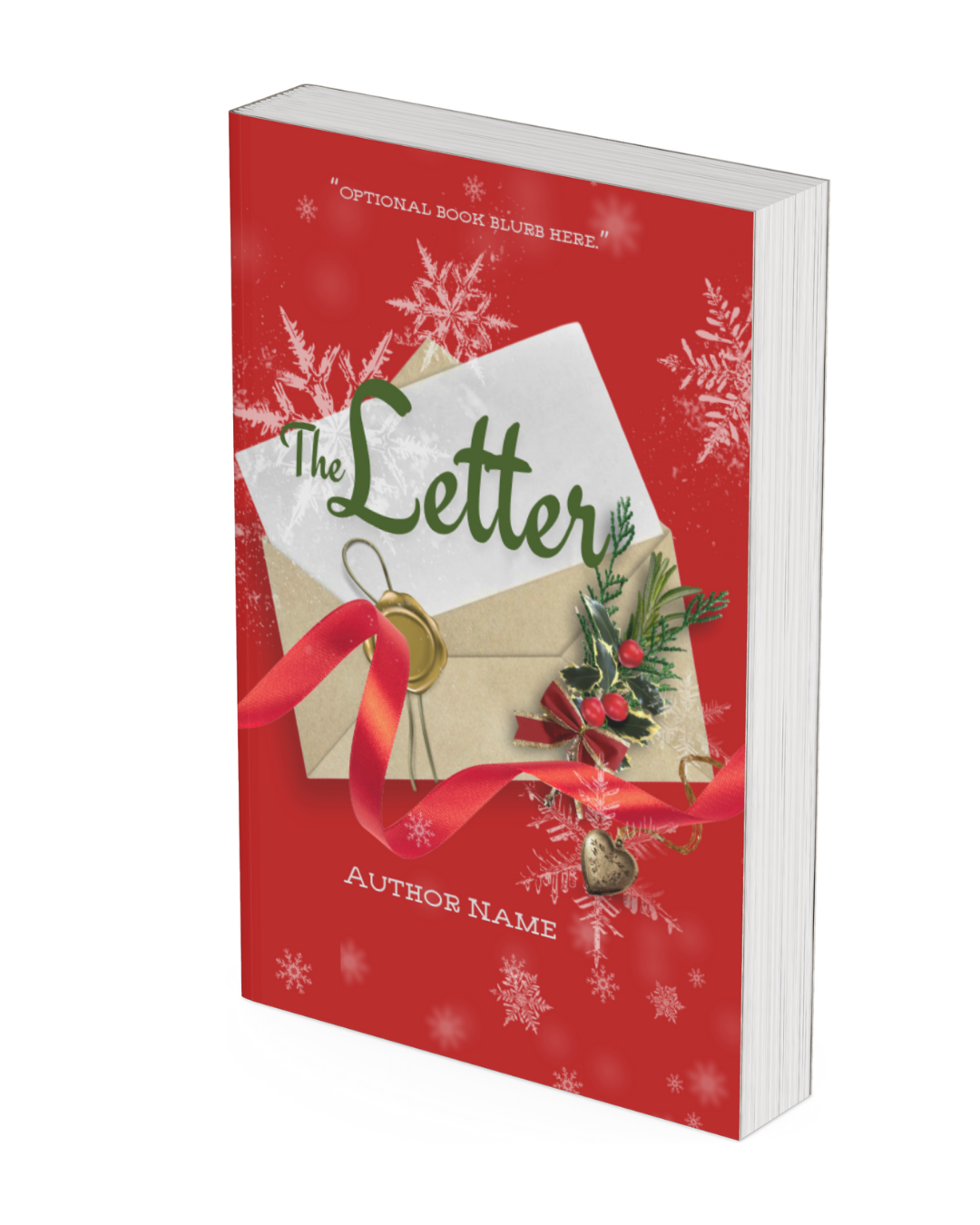 The Letter Book Cover Template