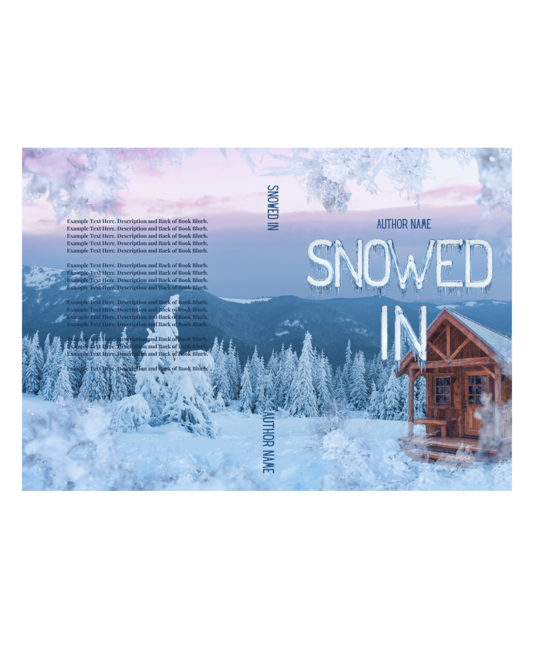 Snowed In Book Cover Template