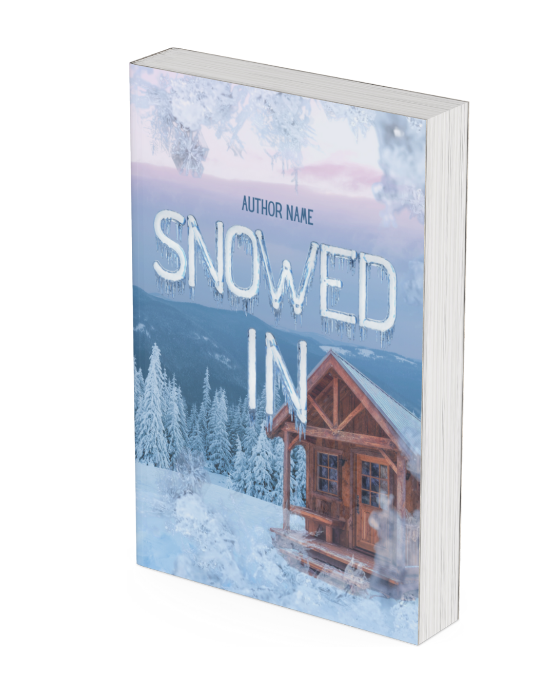 Snowed In Book Cover Template