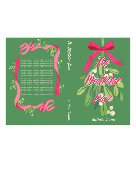 The Mistletoe Bet Book Cover Template