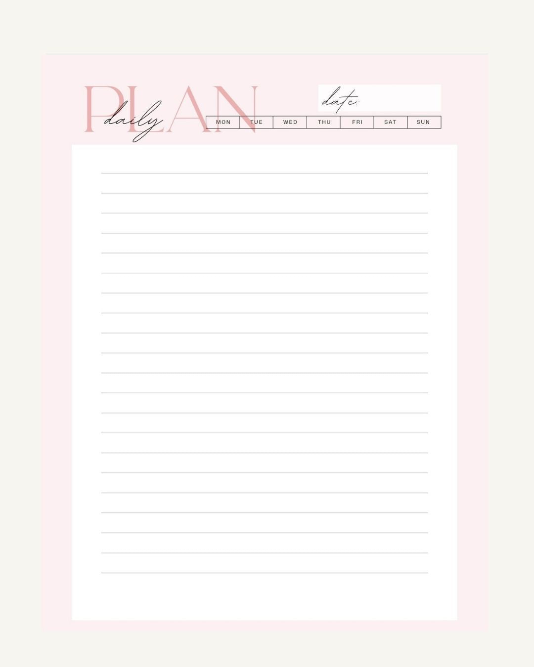 Pink Cowgirl Planner