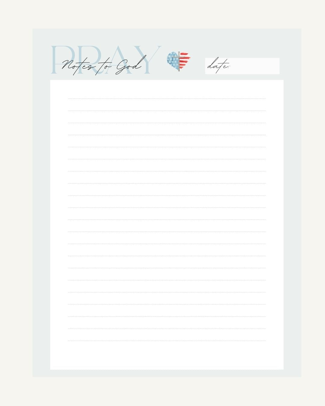 Faith & Freedom Planner