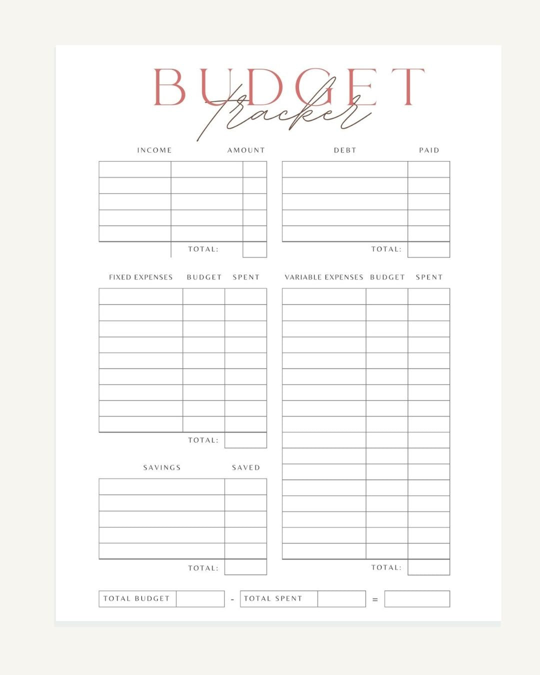 Pink Cowgirl Planner