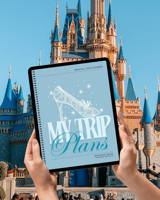 Midnight Blue Travel Planner